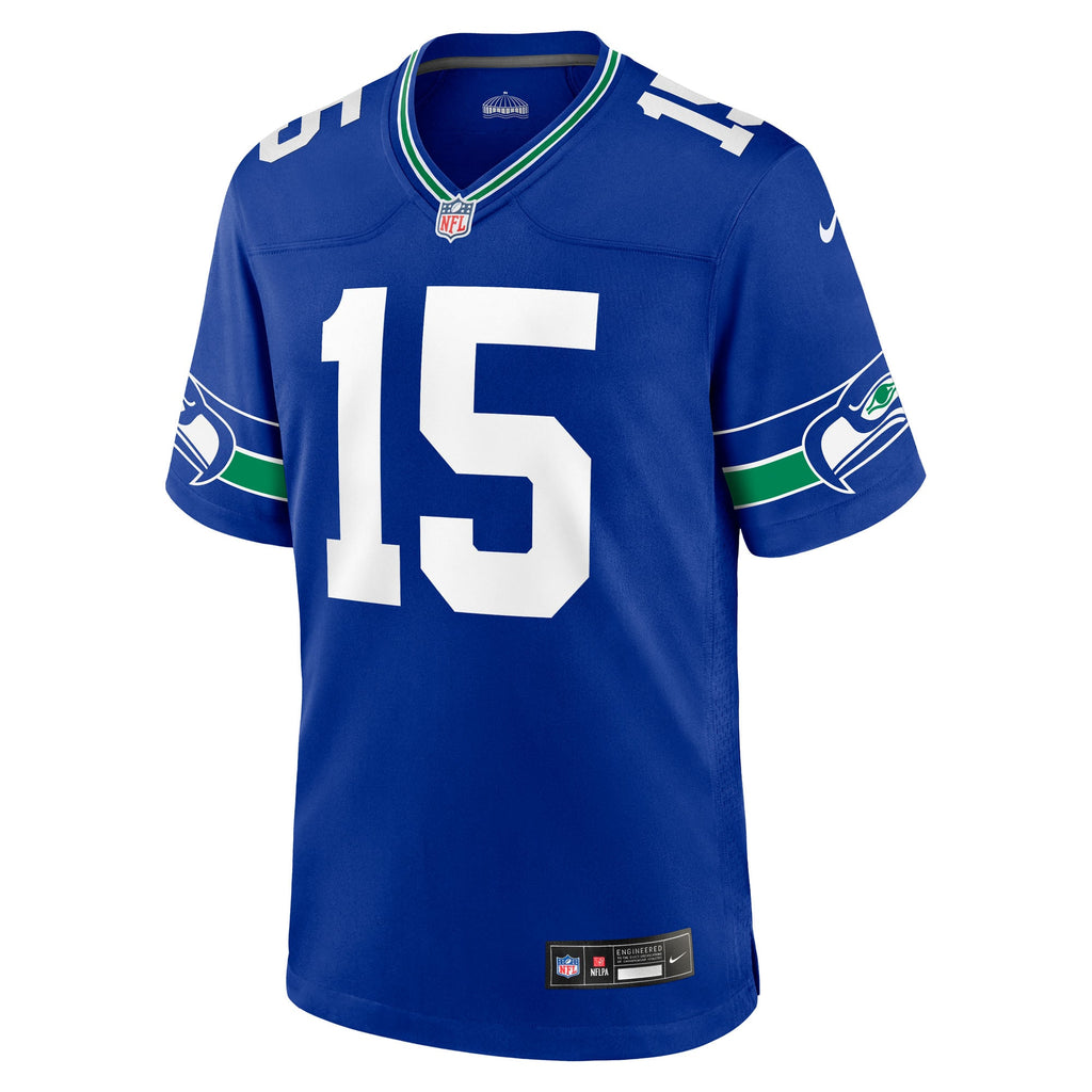 Men's Seattle Seahawks Tory Horton Nike  Royal Alternate Game Jersey