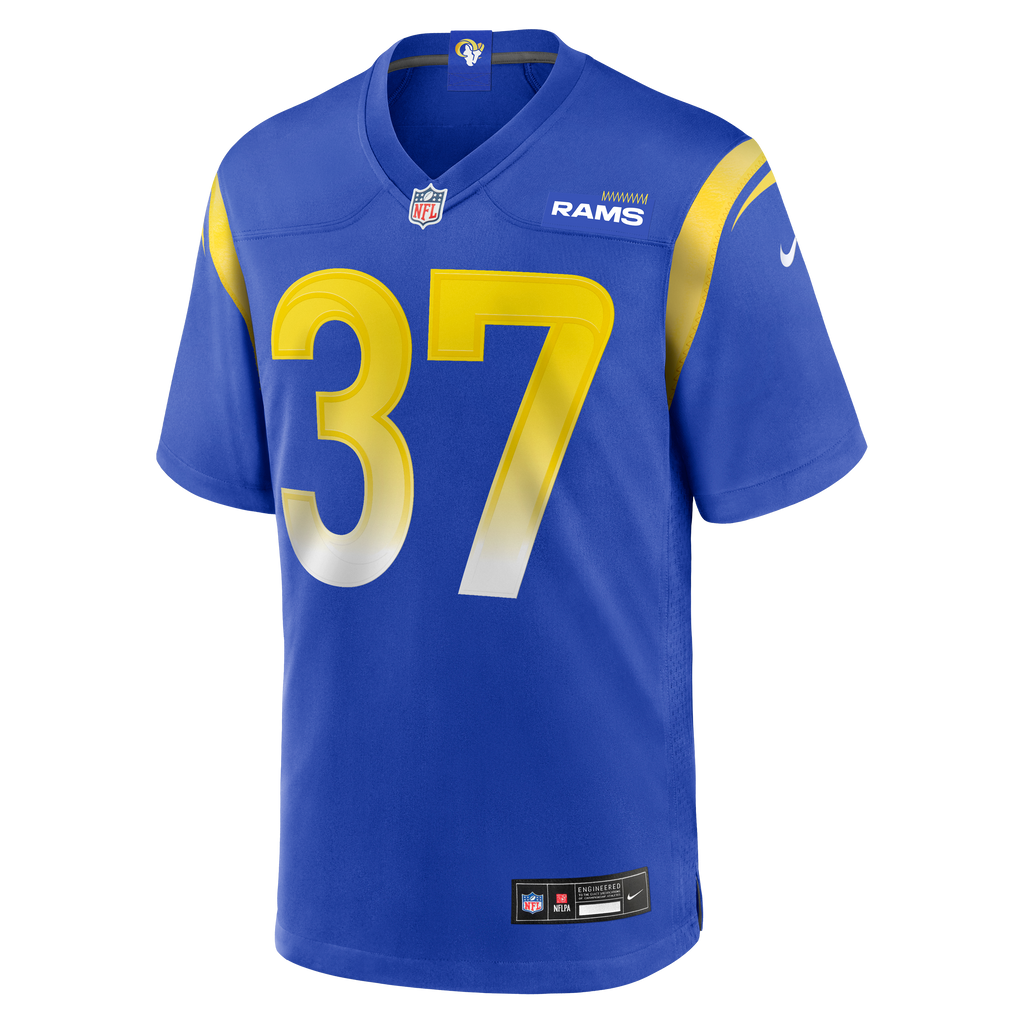 Men's Los Angeles Rams Quentin Lake Nike Royal Game Player Jersey