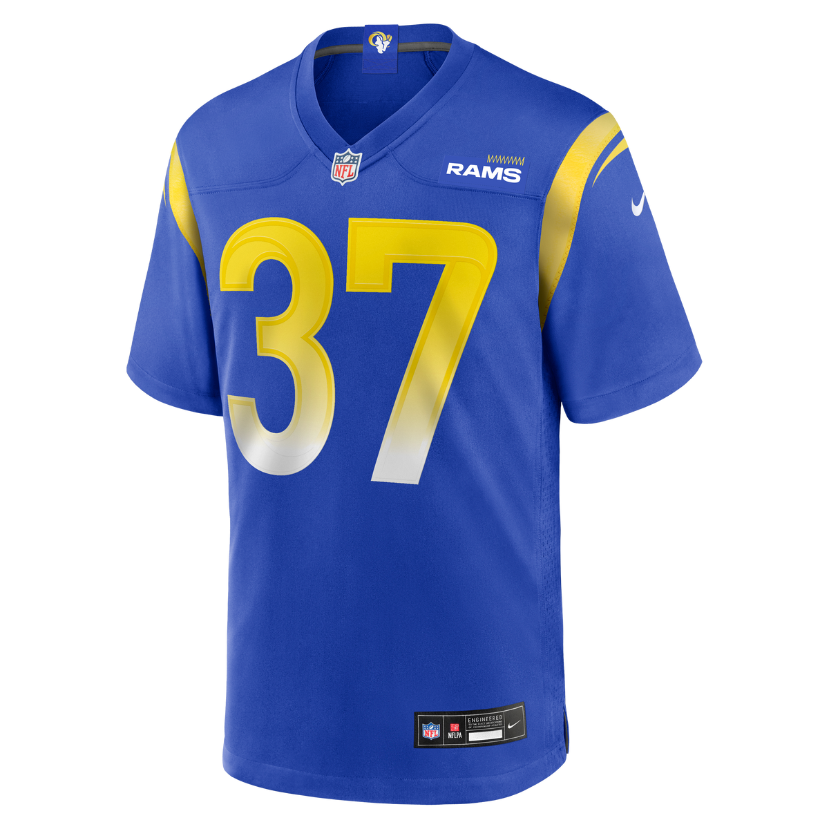 Men's Los Angeles Rams Quentin Lake Nike Royal Game Player Jersey