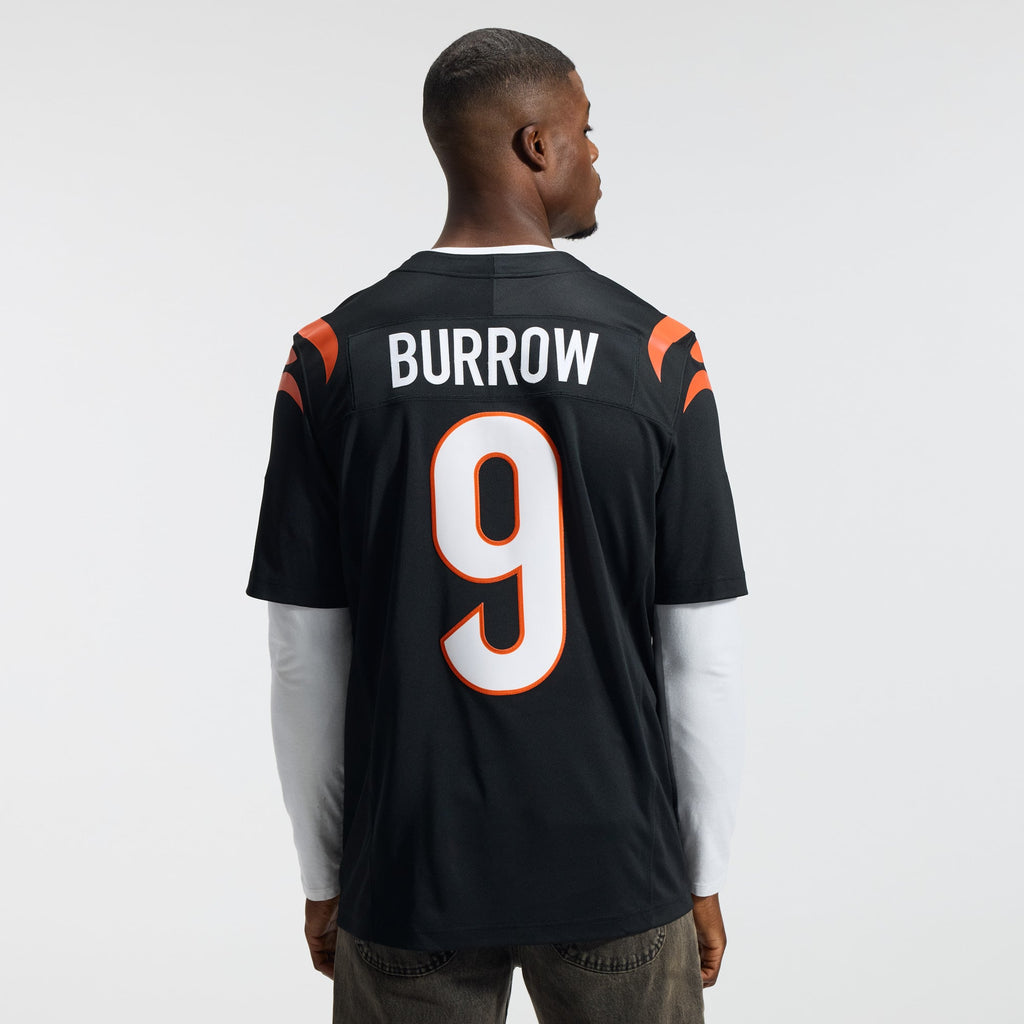 Men's Cincinnati Bengals Joe Burrow Nike Orange Alternate Vapor F.U.S.E. Stitched Limited Jersey