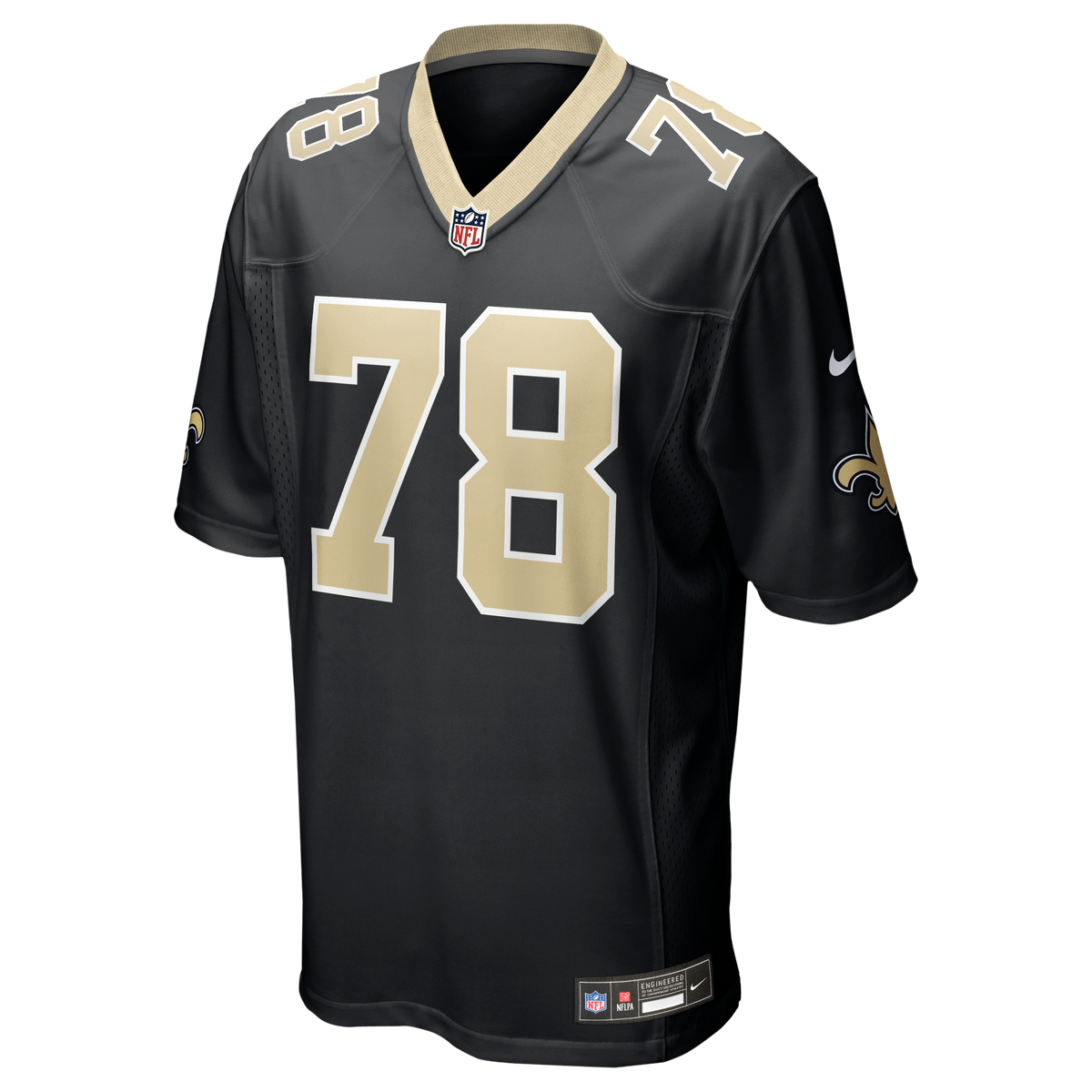 Men's New Orleans Saints Erik Mccoy Nike Black Game Jersey
