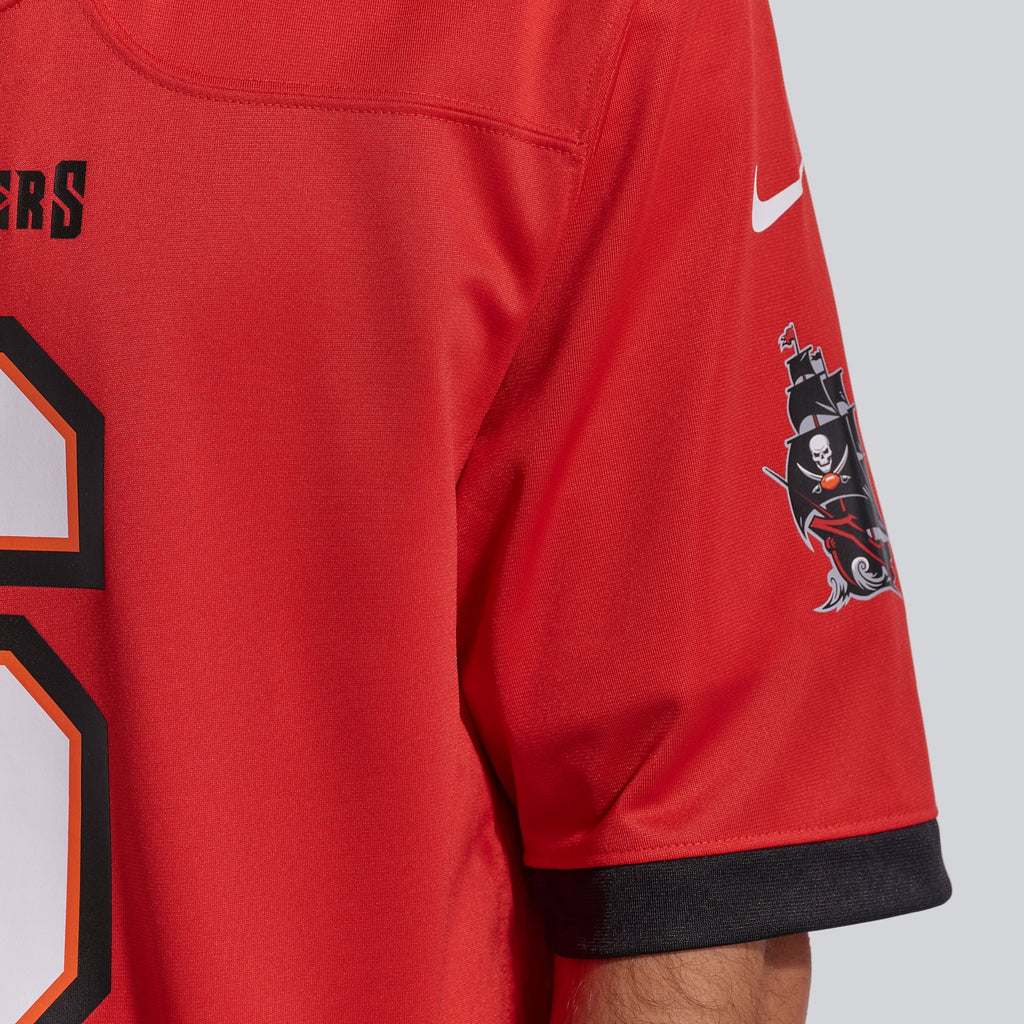 Men's Tampa Bay Buccaneers Baker Mayfield Nike Pewter Alternate Game Player Jersey