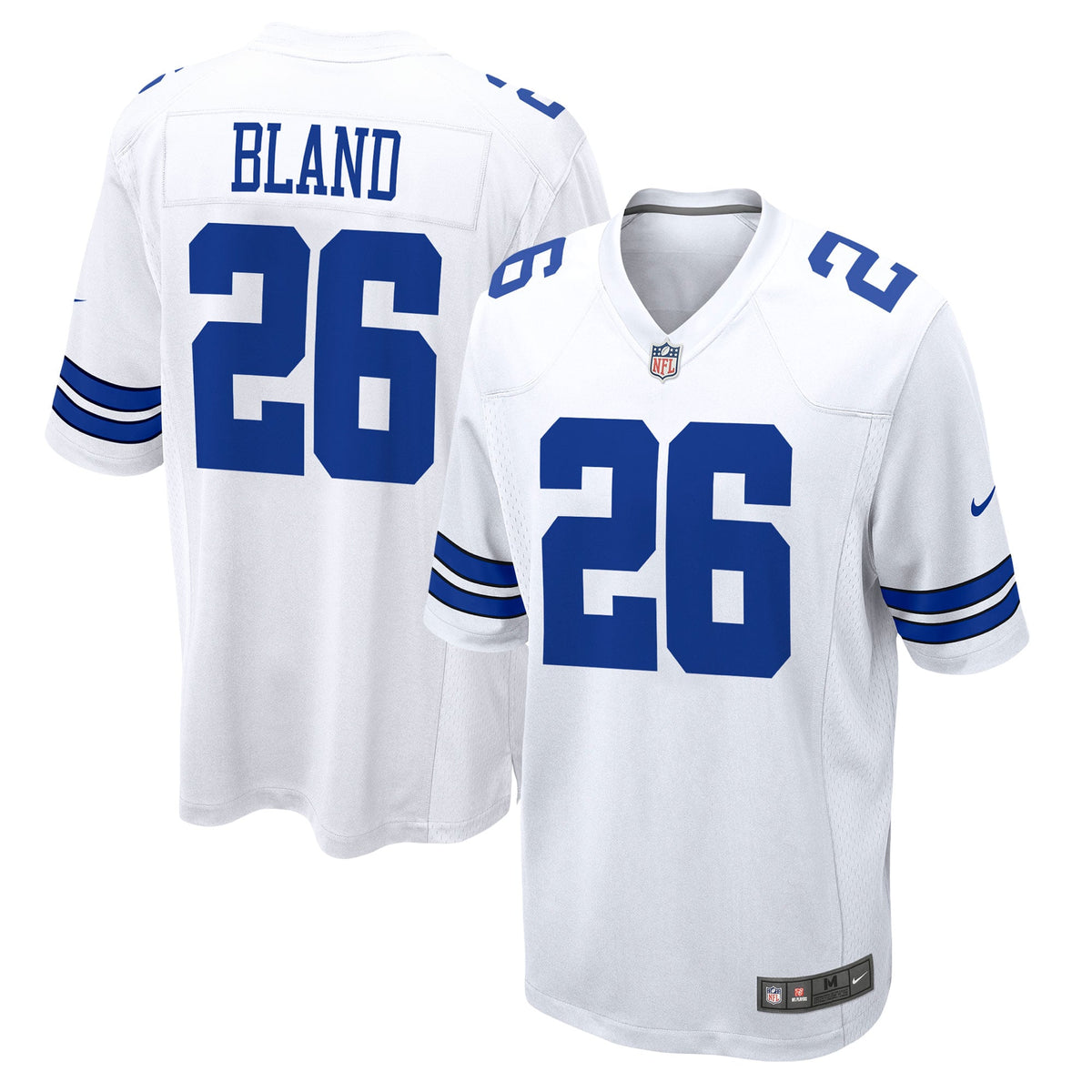 Men's Dallas Cowboys DaRon Bland Nike Navy Game Jersey