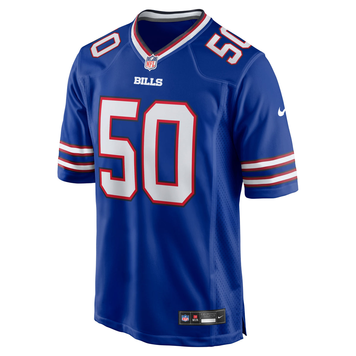 Men's Buffalo Bills Otis Reese Nike Royal Team Game Jersey