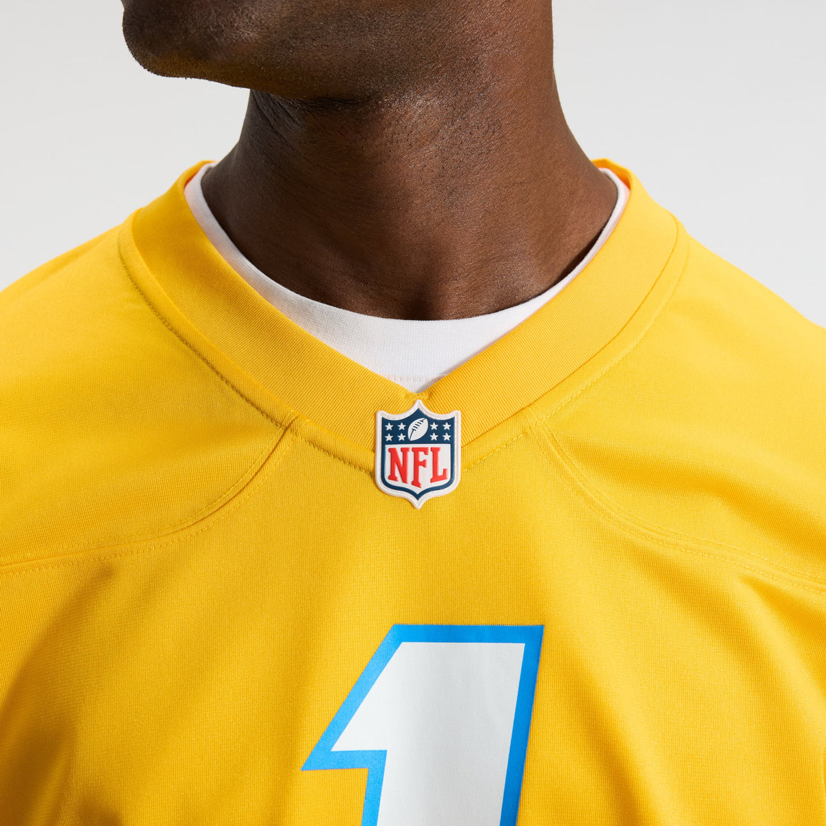 Men's Los Angeles Chargers Quentin Johnston Nike Navy Alternate Super Chargers Game Player Jersey