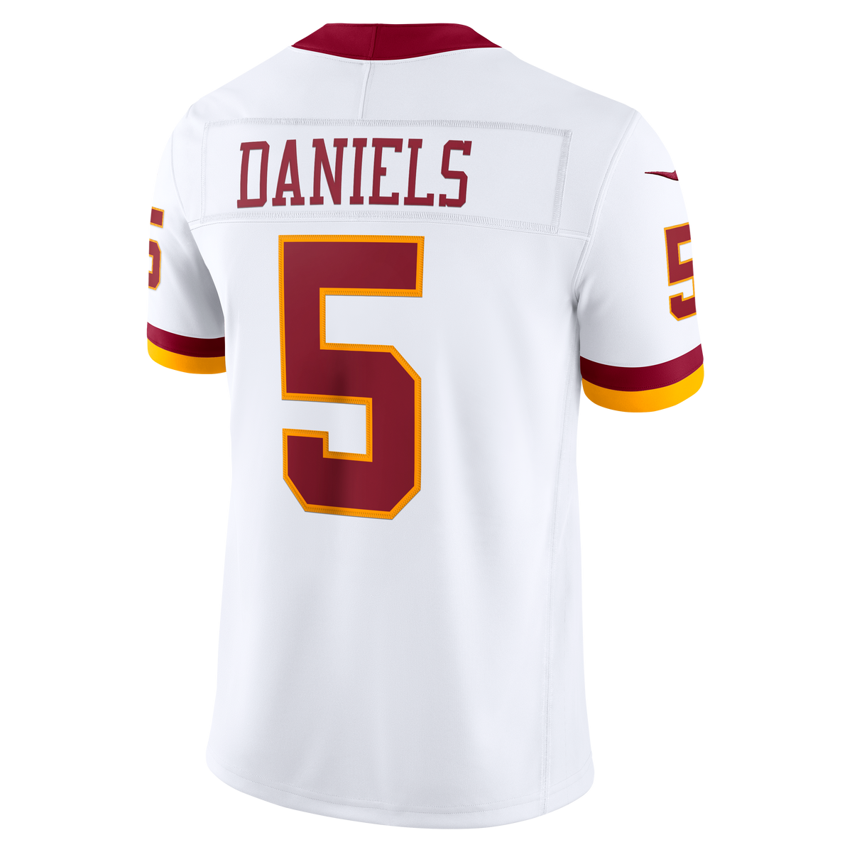 Men's Washington Commanders Jayden Daniels Nike Burgundy Team Vapor F.U.S.E. Stitched Limited Jersey