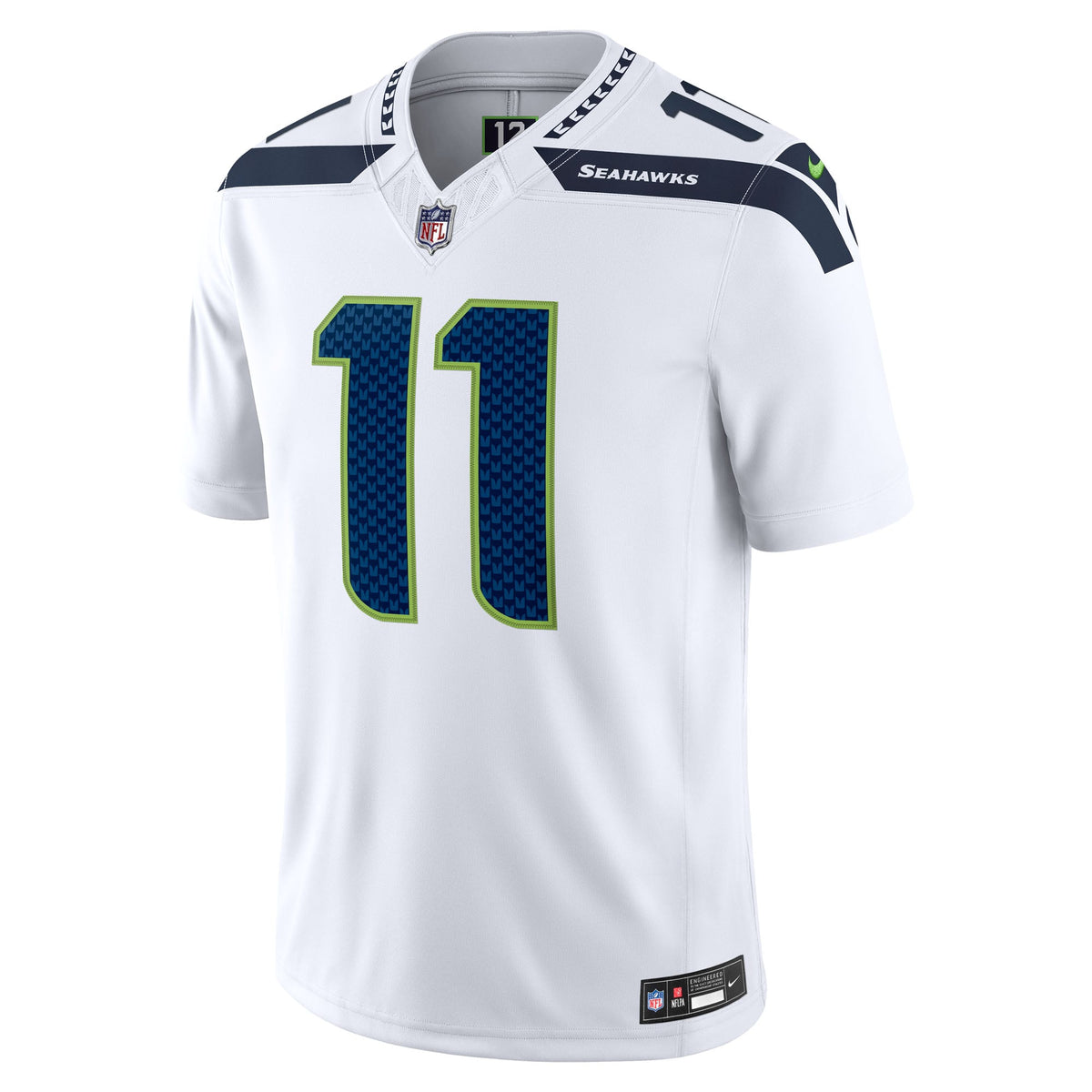 Men's Seattle Seahawks Jaxon Smith-Njigba Nike White Vapor F.U.S.E. Stitched Limited Jersey