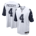 Men's Dallas Cowboys Dak Prescott Nike White Alternate Game Team Jersey