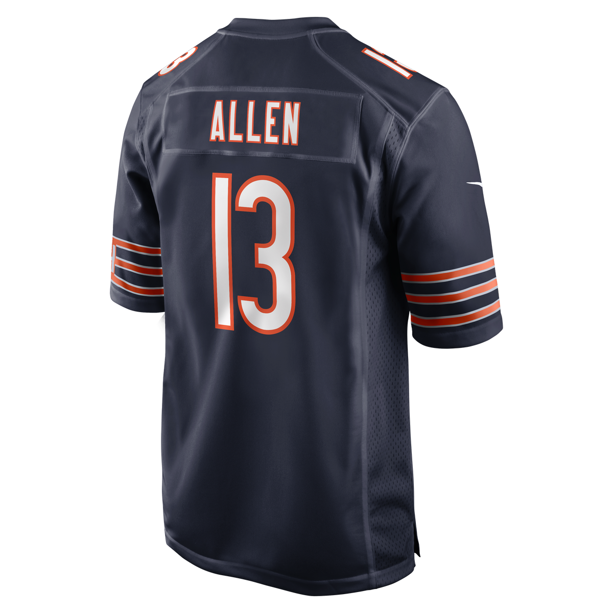 Men's Chicago Bears Keenan Allen Nike  Navy Team Game Jersey