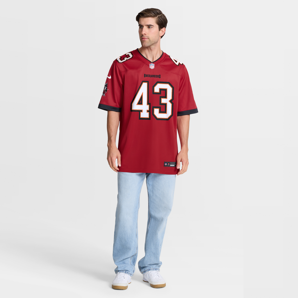 Men's Tampa Bay Buccaneers Chris Braswell Nike  Red  Game Jersey