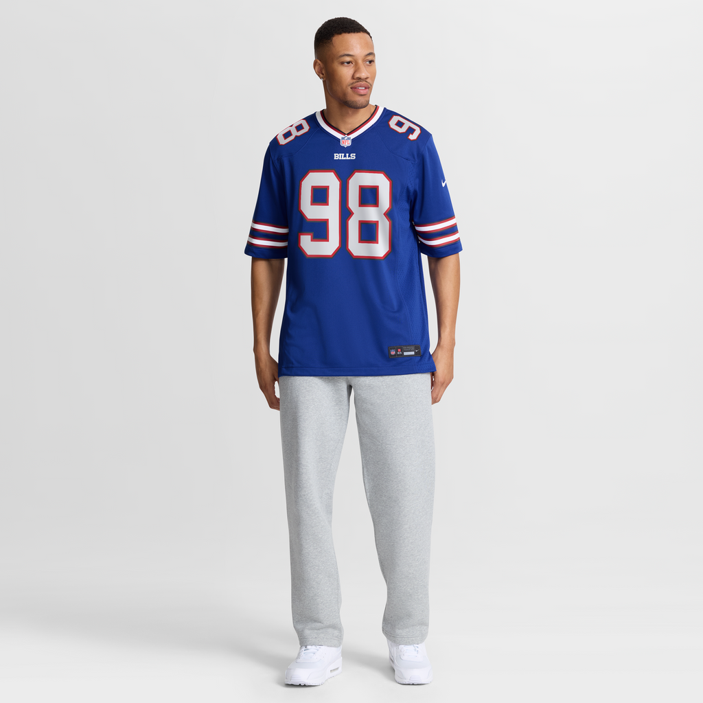 Men's Buffalo Bills T.J. Sanders Nike  Royal Team Game Jersey