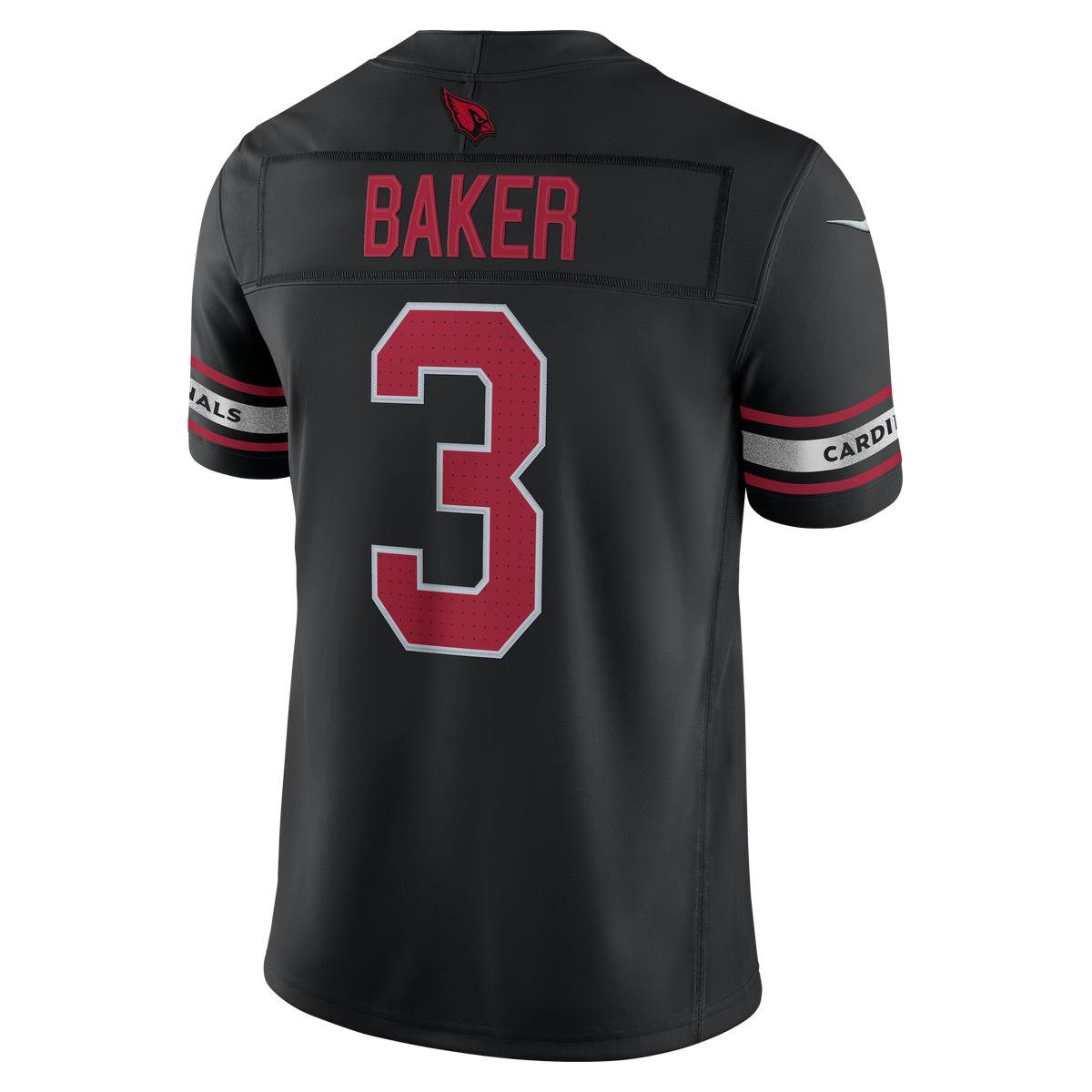 Men's Arizona Cardinals Budda Baker Nike Black Alternate Vapor F.U.S.E. Stitched Limited Jersey