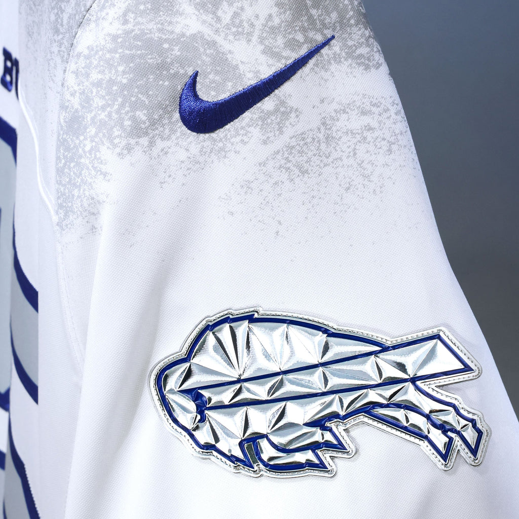 Men's Buffalo Bills Dawson Knox Nike White Rivalries Collection Stitched Limited Jersey