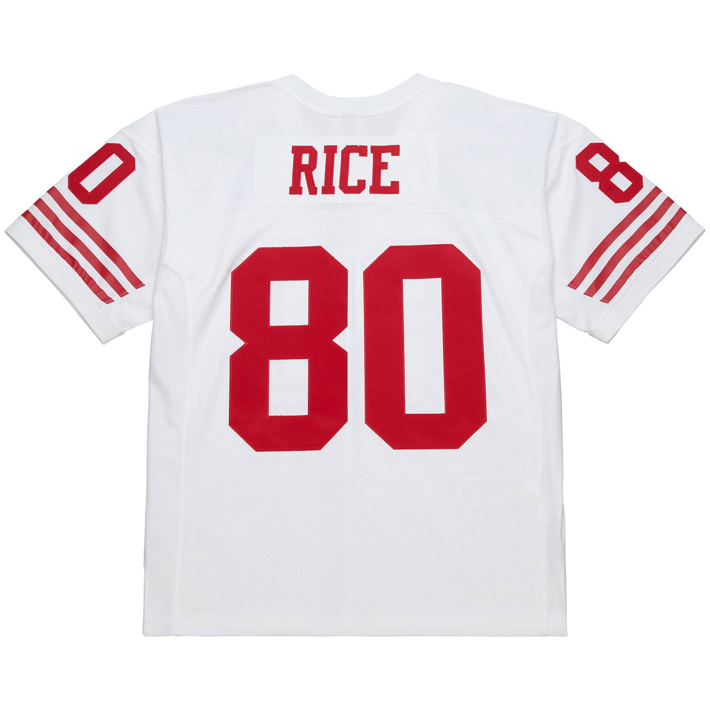 Men's San Francisco 49ers Jerry Rice Mitchell & Ness White 1994 Legacy Replica Jersey