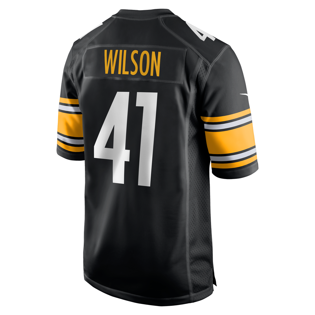 Men's Pittsburgh Steelers Payton Wilson Nike Black  Game Jersey