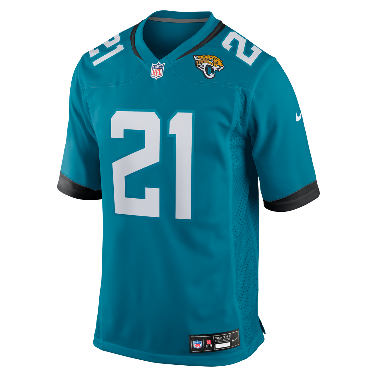 Men's Jacksonville Jaguars Christian Braswell Nike  Teal Team Game Jersey