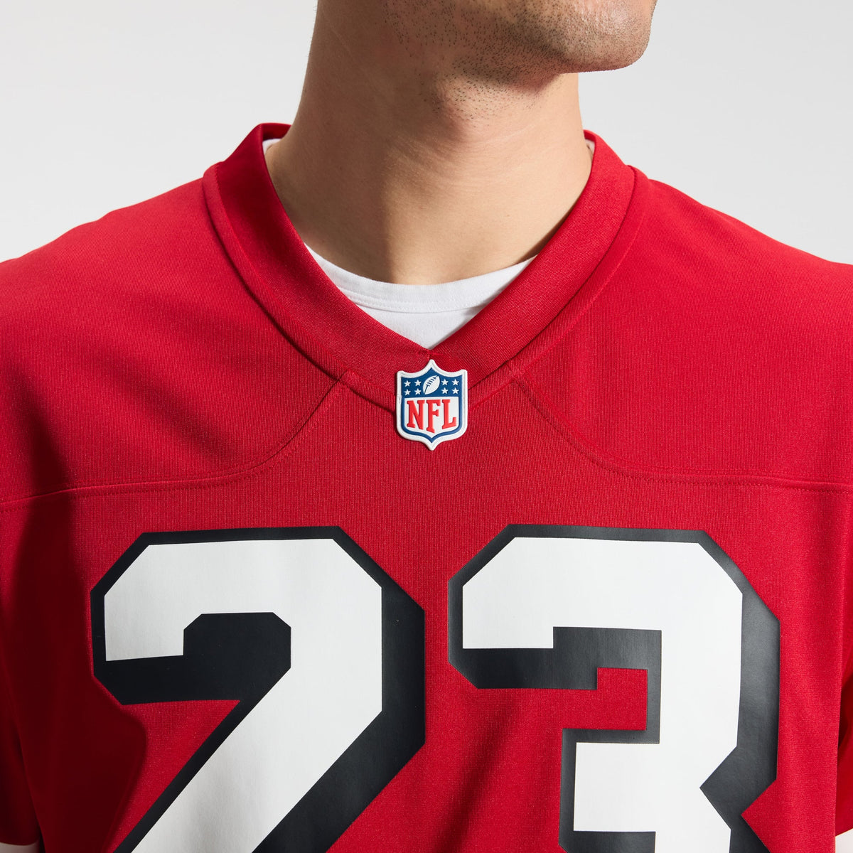 Men's San Francisco 49ers Christian McCaffrey Nike Scarlet Alternate Game Player Jersey