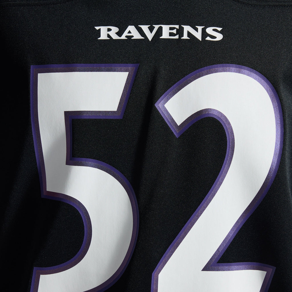 Men's Baltimore Ravens Ray Lewis Nike Black Alternate Retired Player Game Jersey