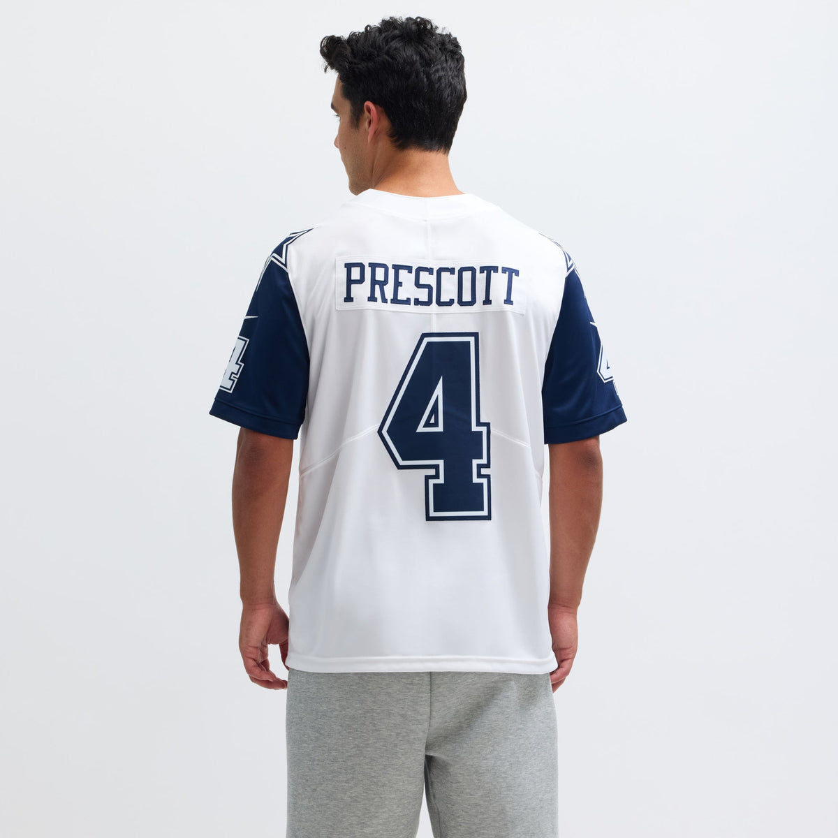 Men's Dallas Cowboys Dak Prescott Nike Navy Vapor Limited Player Jersey