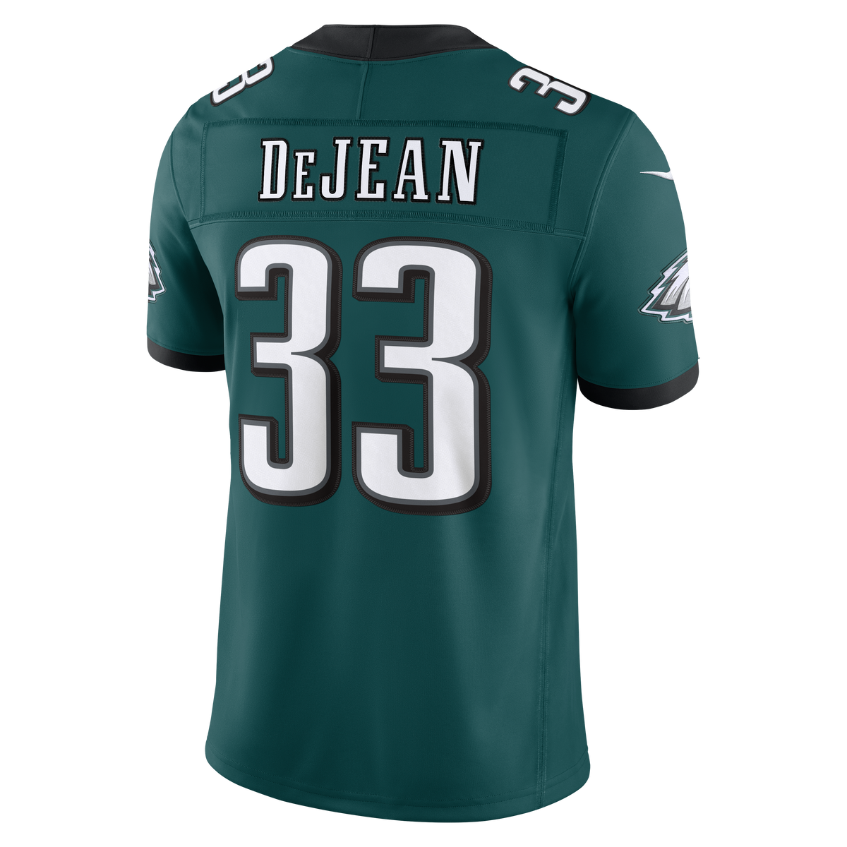 Men's Philadelphia Eagles Cooper DeJean Nike Kelly Green Alternate Vapor F.U.S.E. Stitched Limited Jersey