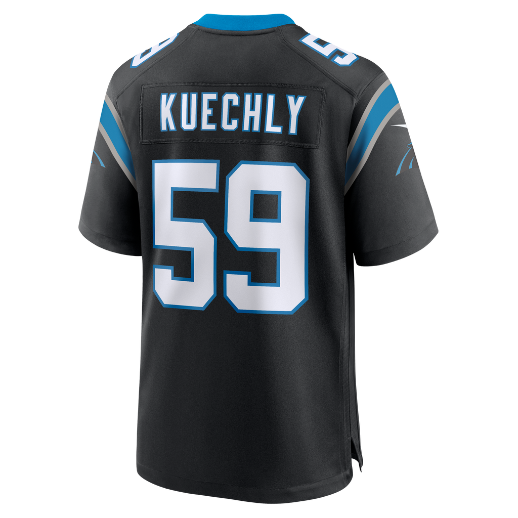 Men's Carolina Panthers Luke Kuechly Nike Blue Retired Player Alternate Game Jersey