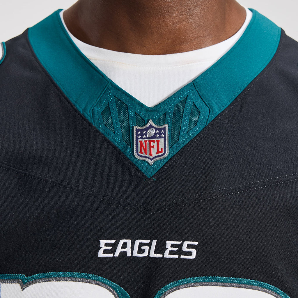 Men's Philadelphia Eagles Saquon Barkley Nike Black Alternate Vapor F.U.S.E. Elite Jersey
