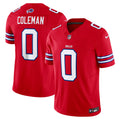 Men's Buffalo Bills Keon Coleman Nike Red Alternate  Vapor F.U.S.E. Limited Jersey