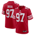 Men's San Francisco 49ers Nick Bosa Nike Scarlet Player Game Jersey