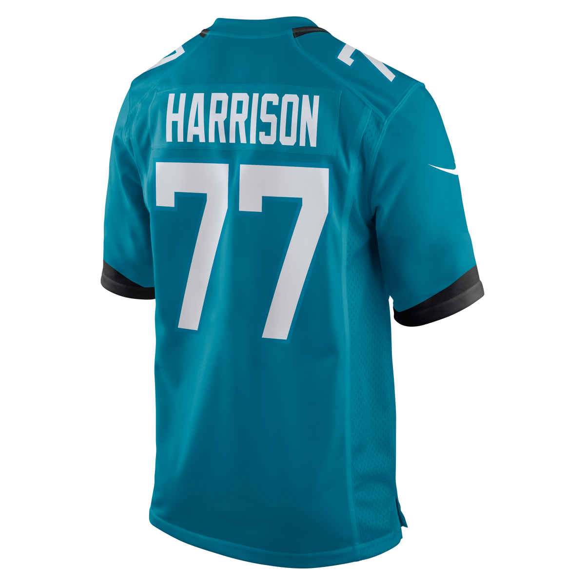 Men's Jacksonville Jaguars Anton Harrison Nike Teal  Game Jersey