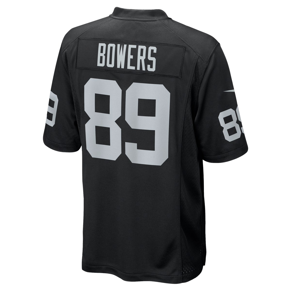 Men's Las Vegas Raiders Brock Bowers Nike Black  Player Game Jersey