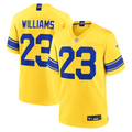 Men's Los Angeles Rams Kyren Williams Nike Classic Sol Game Jersey