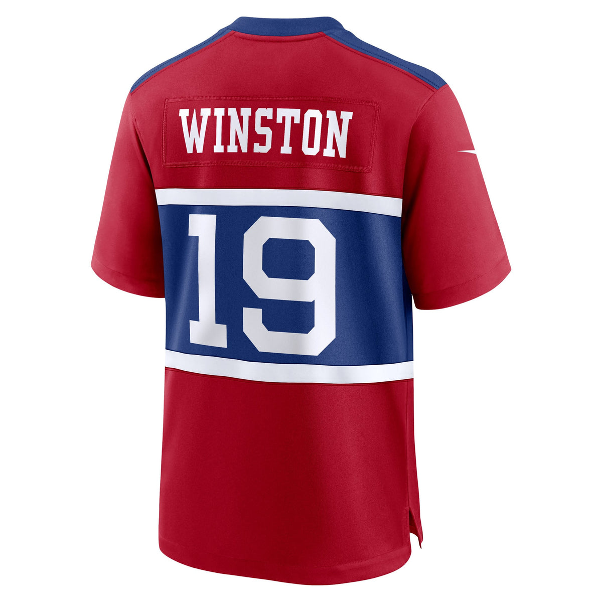 Men's New York Giants Jameis Winston Nike  Royal Team Game Jersey