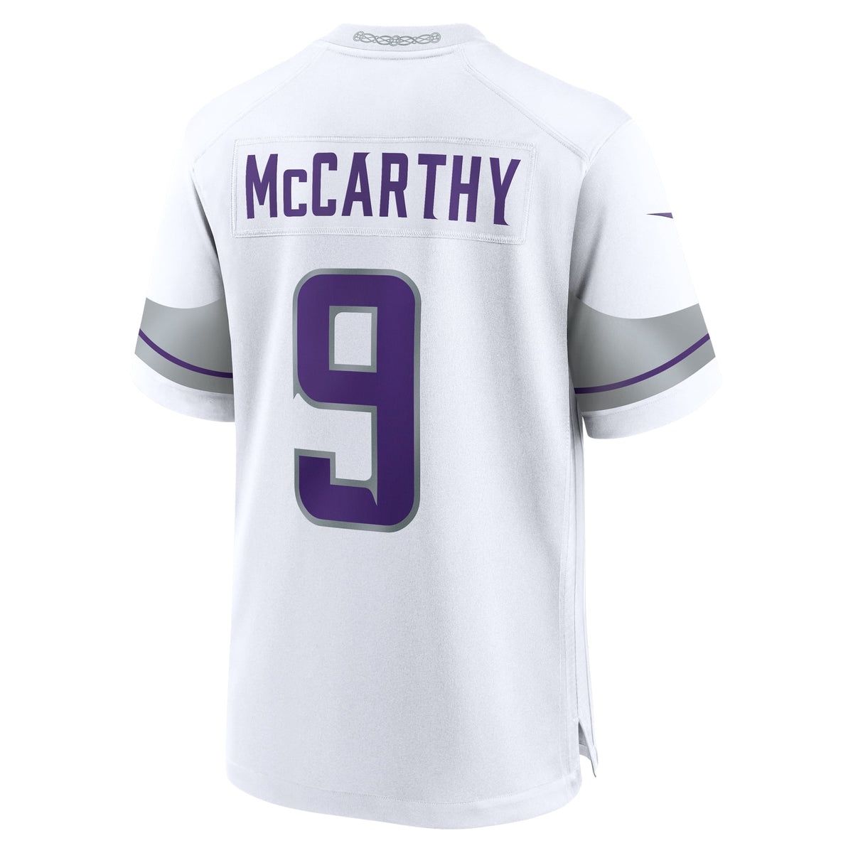 Men's Minnesota Vikings J.J. McCarthy Nike White Alternate Game Player Jersey