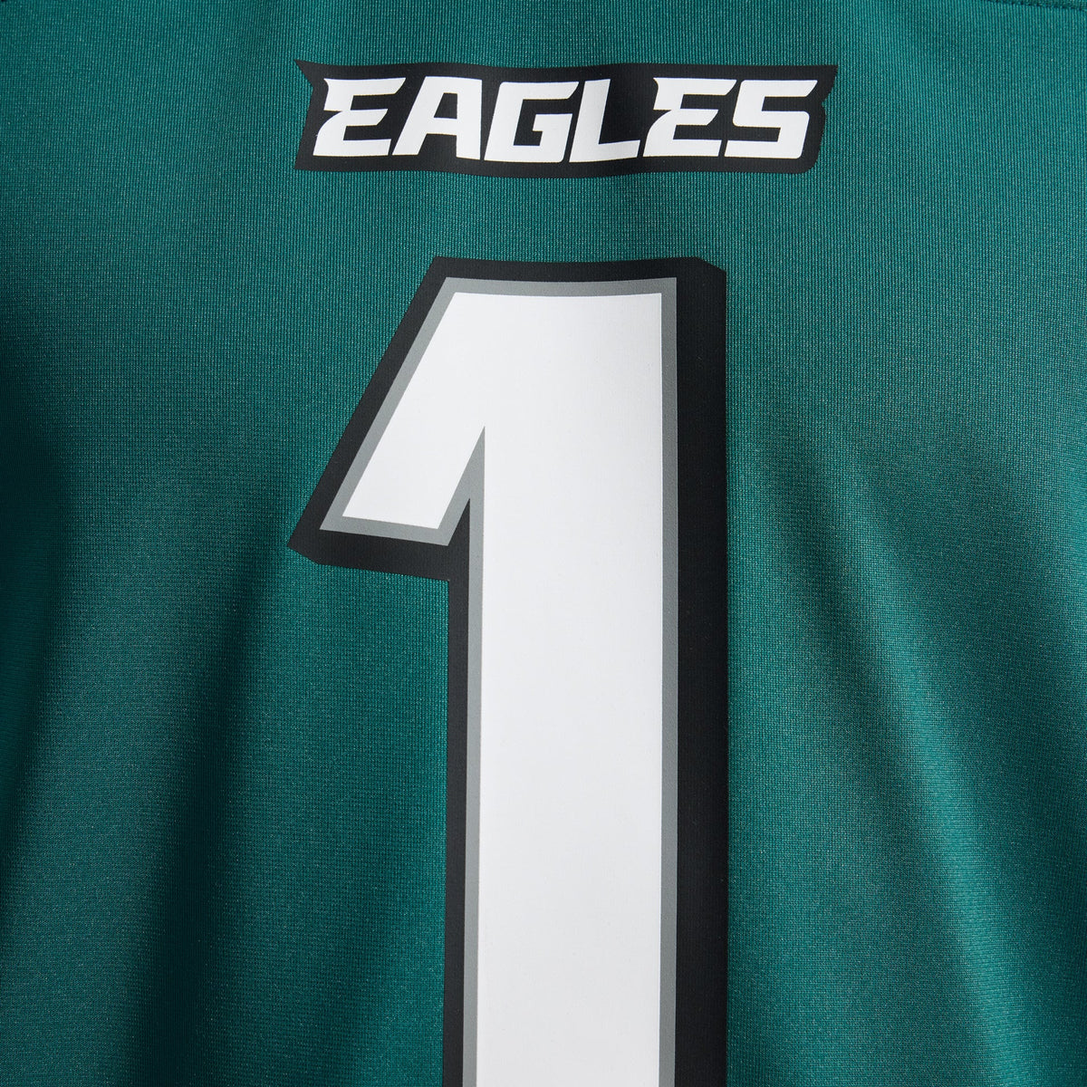 Men's Philadelphia Eagles Jalen Hurts Nike  Black Alternate Game Jersey