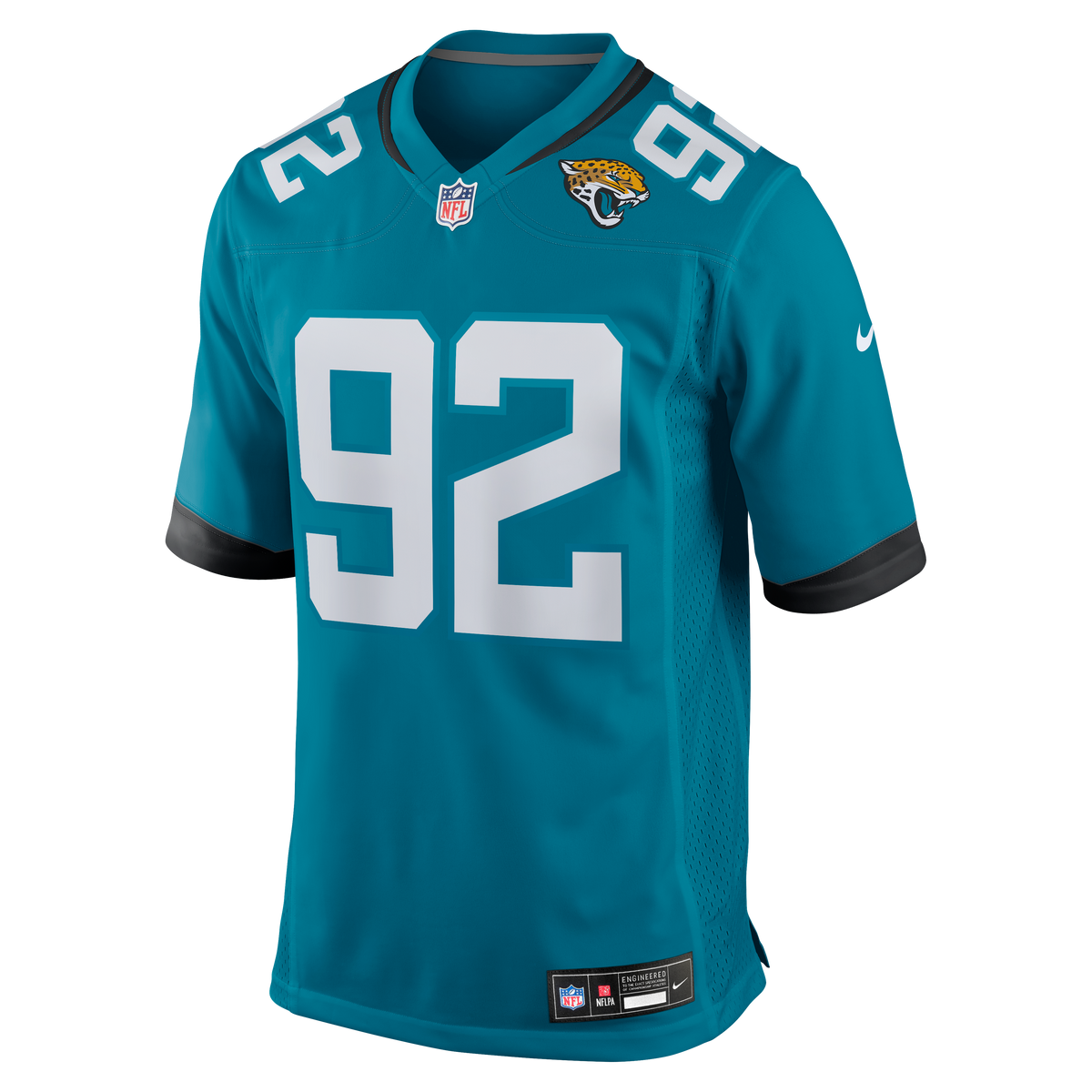 Men's Jacksonville Jaguars Danny Striggow Nike  Teal Team Game Jersey
