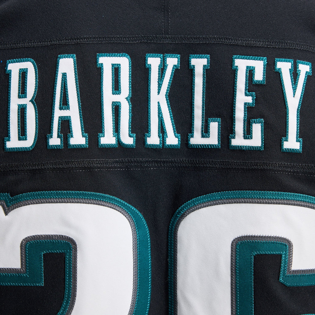 Men's Philadelphia Eagles Saquon Barkley Nike Black Alternate Vapor F.U.S.E. Elite Jersey