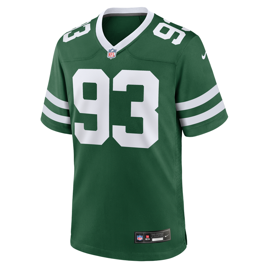 Men's New York Jets Takk McKinley Nike Legacy Green Team Game Jersey