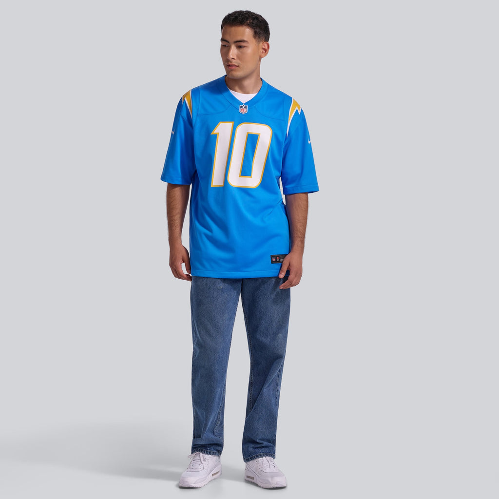 Men's Los Angeles Chargers Justin Herbert Nike Powder Blue Player Game Jersey
