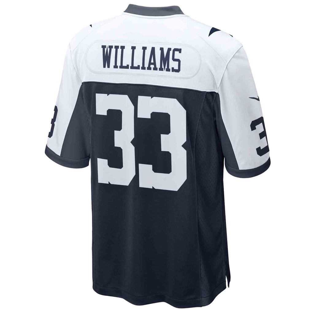 Men's Dallas Cowboys Javonte Williams Nike White Game Jersey