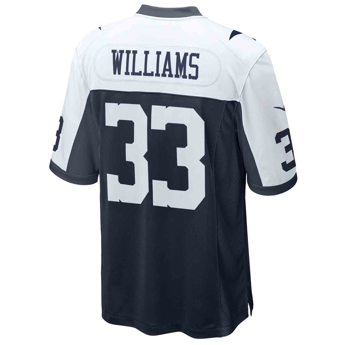 Men's Dallas Cowboys Javonte Williams Nike White Game Jersey