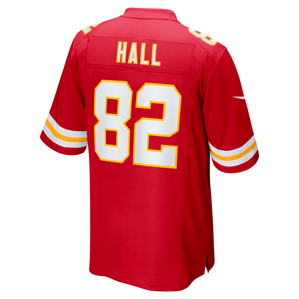 Men's Kansas City Chiefs Dante Hall Nike  Red  Retired Player Game Jersey