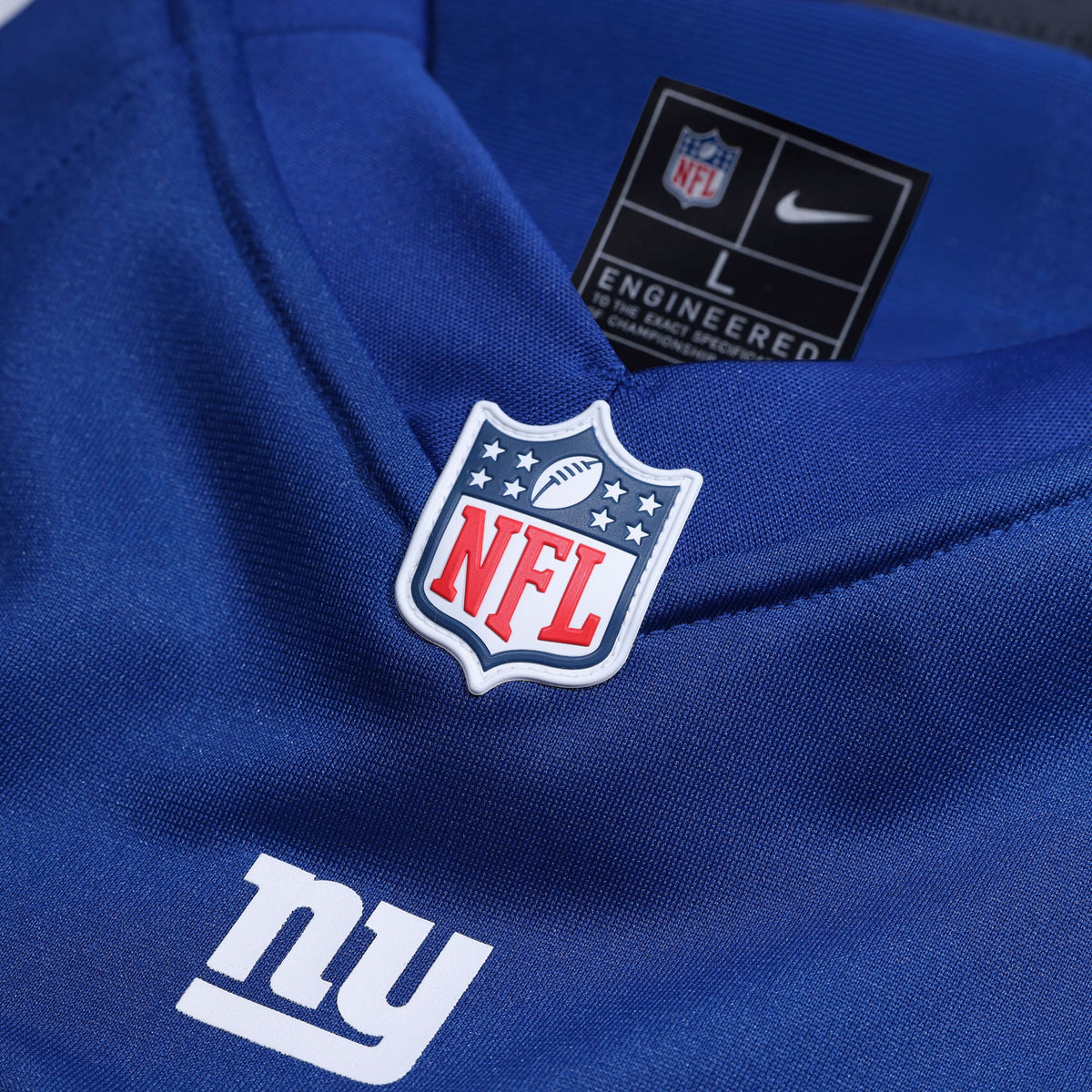 Men's New York Giants Tyler Nubin Nike  Royal Team Game Jersey