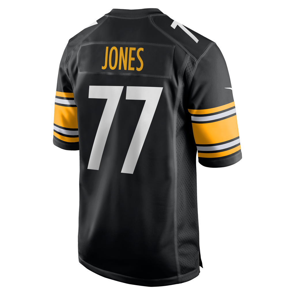 Men's Pittsburgh Steelers Broderick Jones Nike Black  Game Jersey