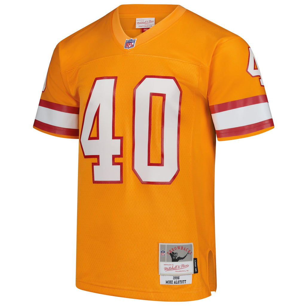 Men's Tampa Bay Buccaneers Mike Alstott Mitchell & Ness Red Legacy Replica Jersey