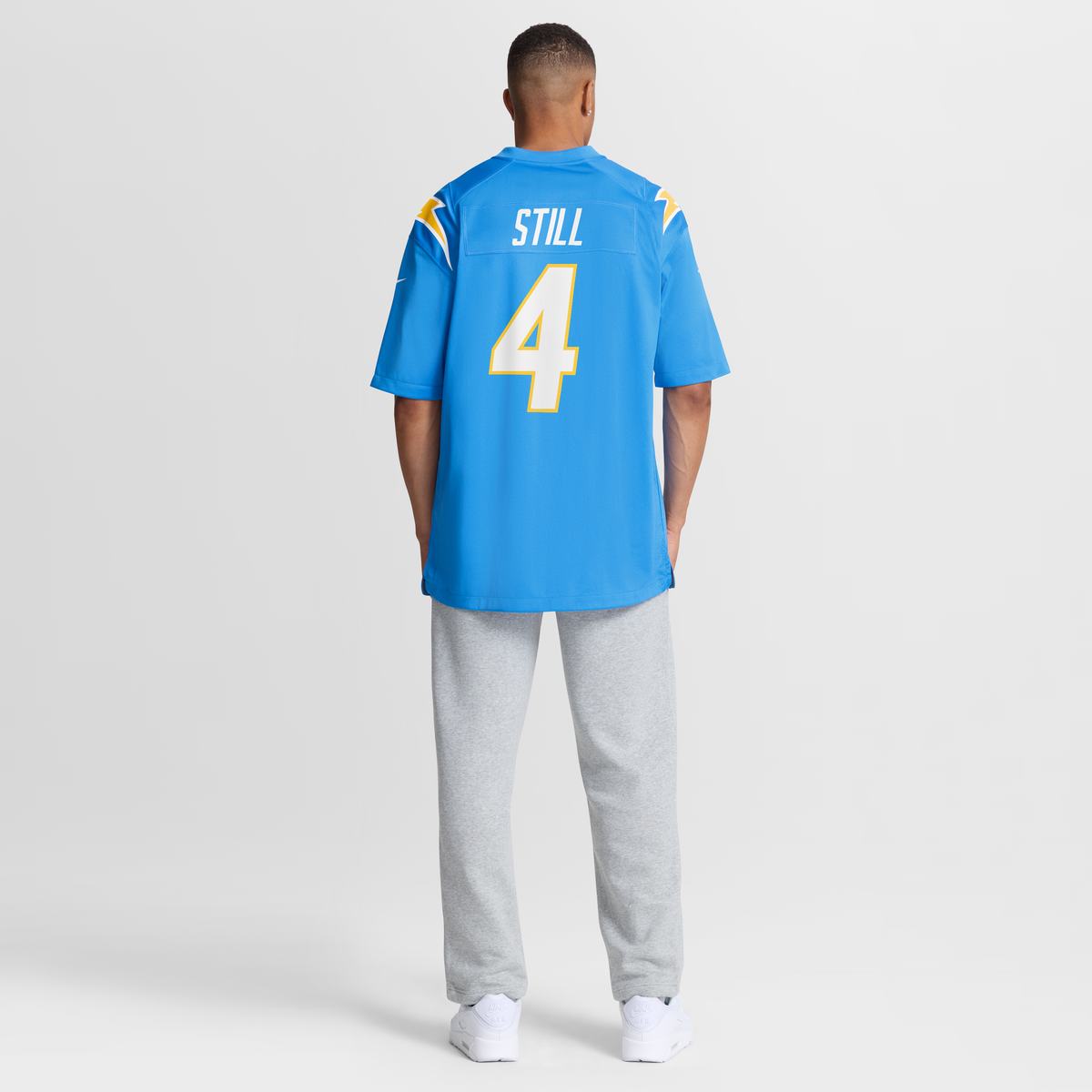 Men's Los Angeles Chargers Tarheeb Still Nike Powder Blue Team Game Jersey