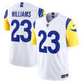 Men's Los Angeles Rams Kyren Williams Nike White Vapor F.U.S.E. Stitched Limited Jersey
