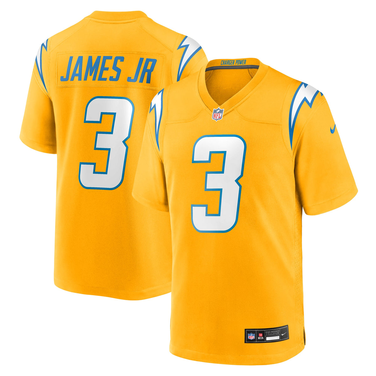 Men's Los Angeles Chargers Derwin James Jr. Nike Navy Alternate Super Chargers Game Jersey