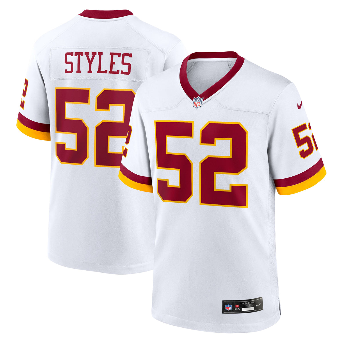 Men's Washington Commanders Sonny Styles Nike Black Game Player Jersey