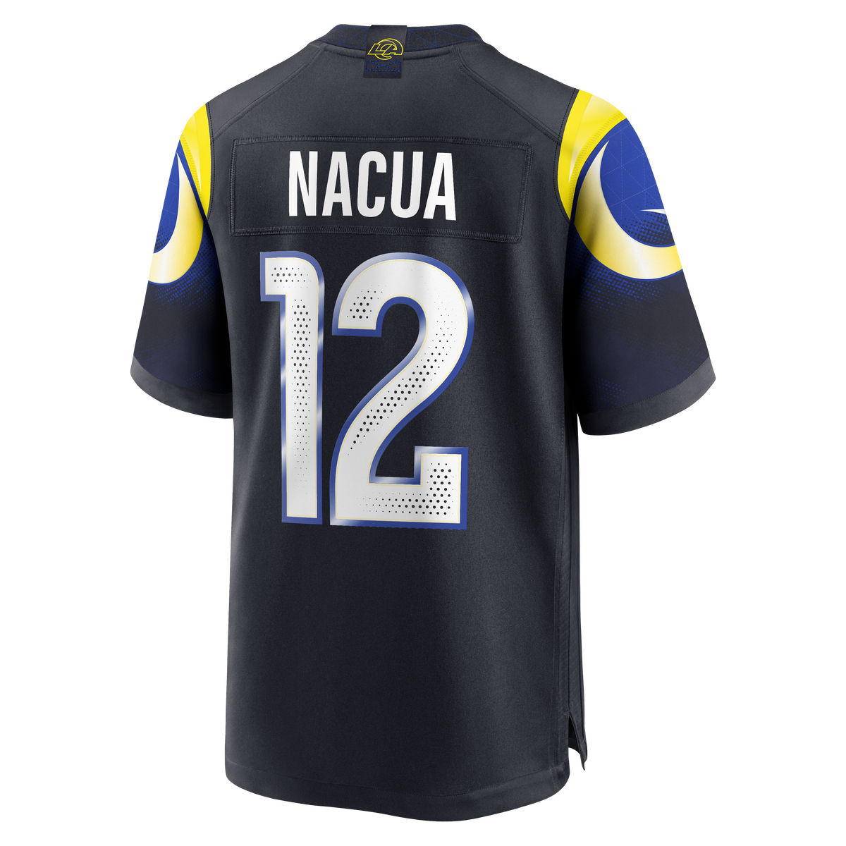 Men's Los Angeles Rams Puka Nacua Nike Dark Blue Rivalries Collection Game Jersey