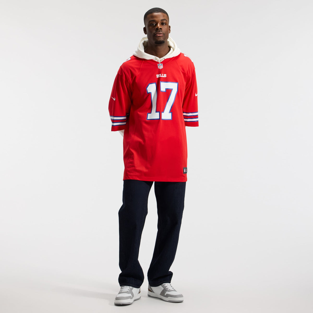 Men's Buffalo Bills Josh Allen Nike Red Alternate Game Player Jersey